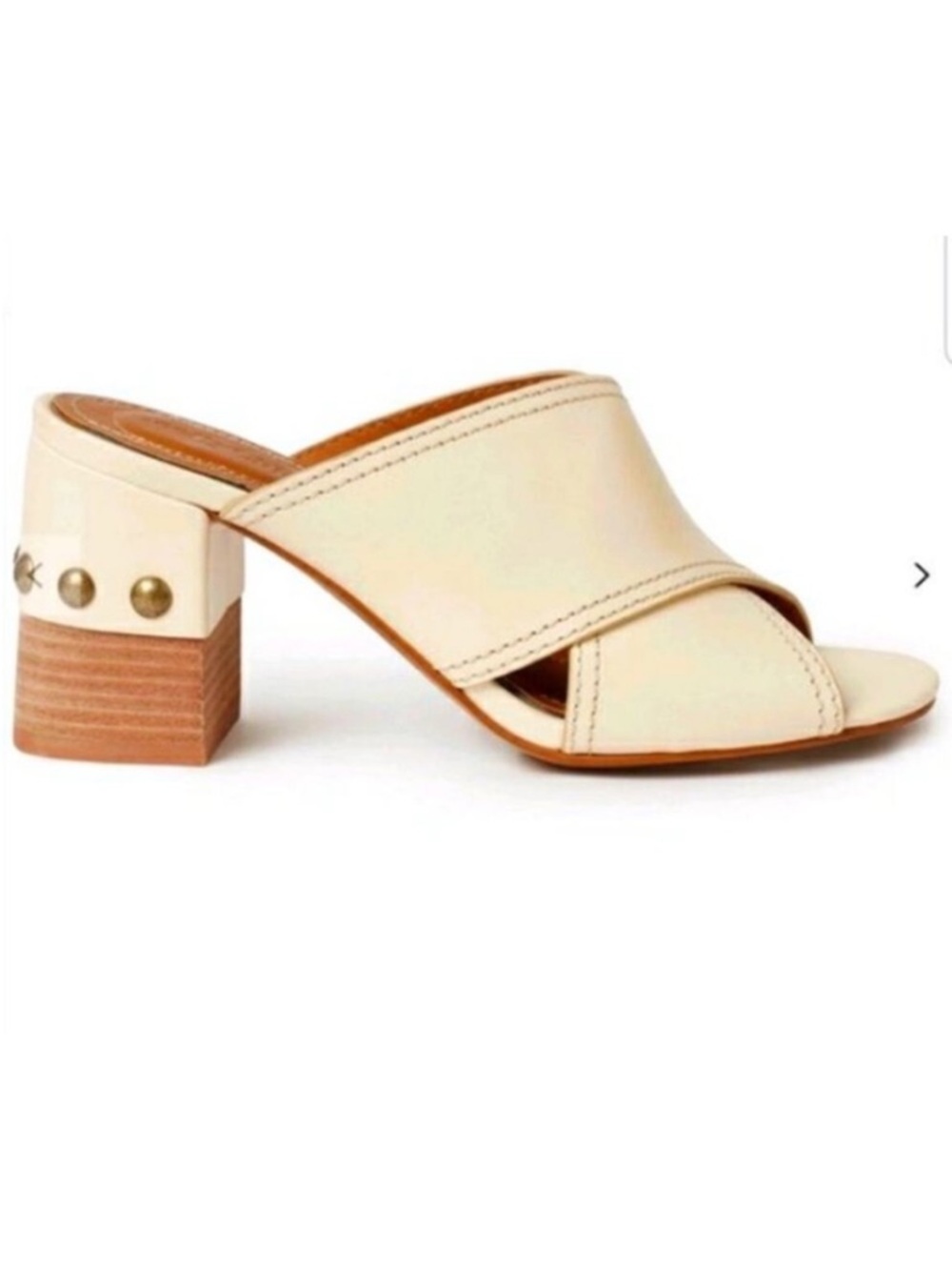 See By Chloe Tina Studded Leather Mule Sandals